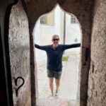 Kim in Cool Doorway